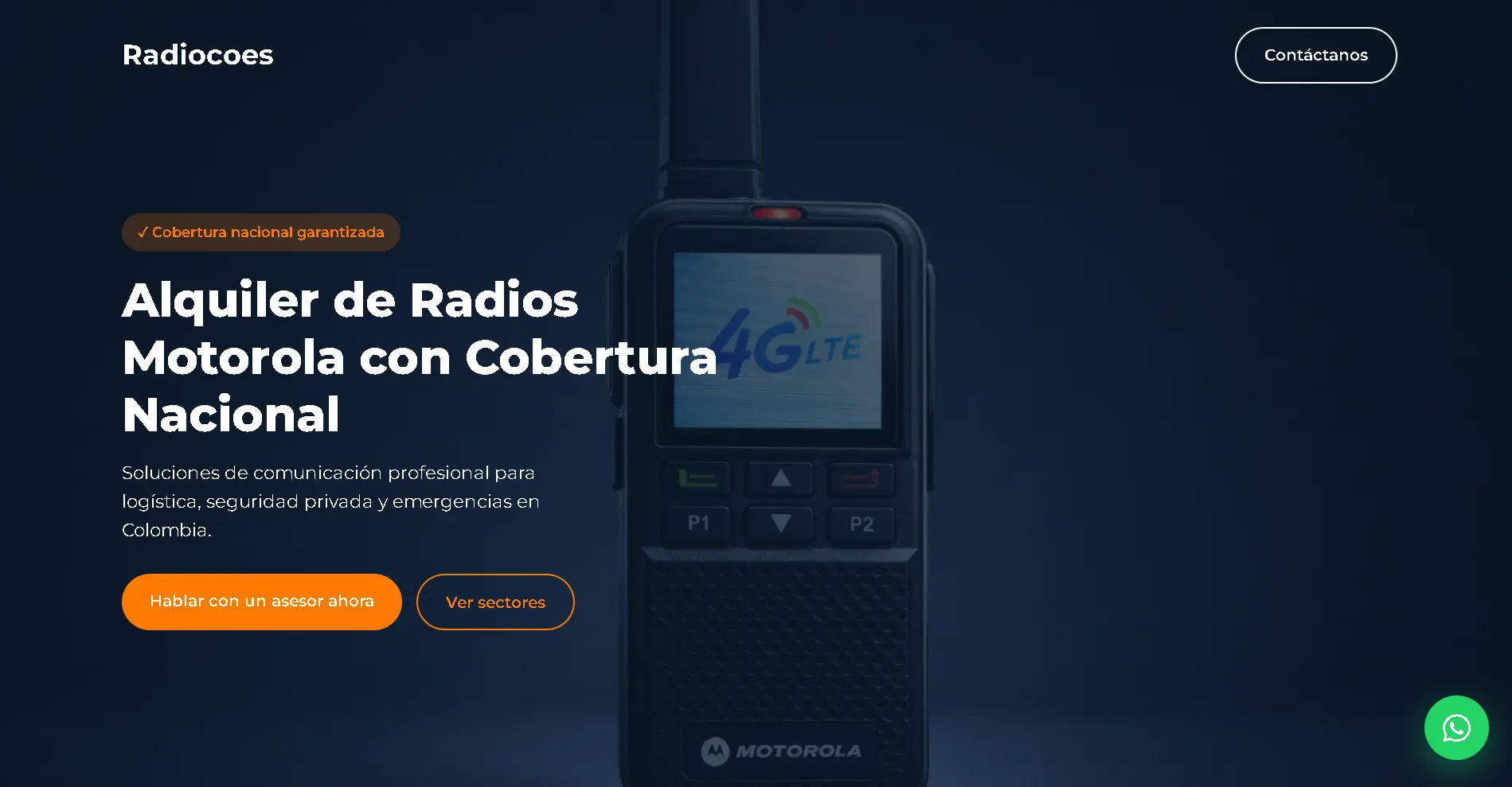 Sitio web de Radio Coes